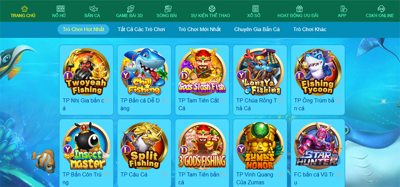 Các bước thực hiện chơi game bắn cá tại nhà cái Cwin05 dễ dàng