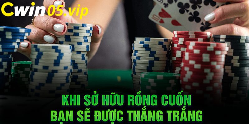 Khi sở hữu rồng cuốn, bạn sẽ được thắng trắng 