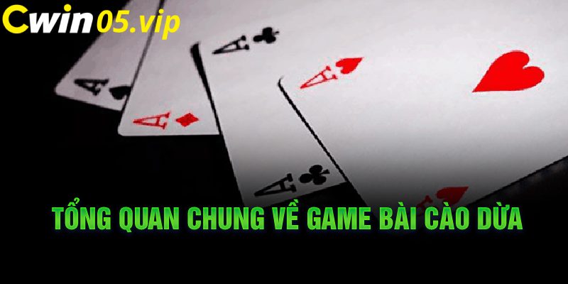 Tổng quan chung về game bài cào dừa