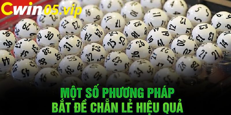 Một số phương pháp bắt đề chẵn lẻ hiệu quả